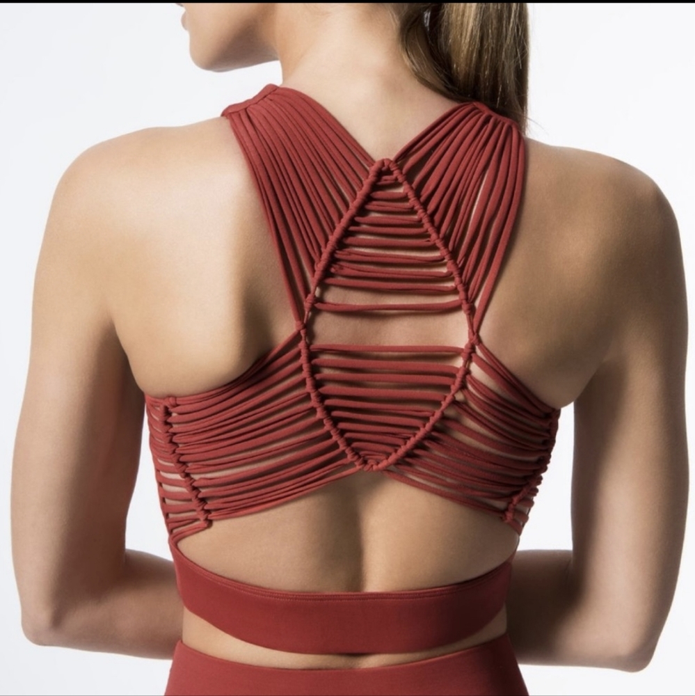 Carbon38 Seminyak bra Red Dahlia size M